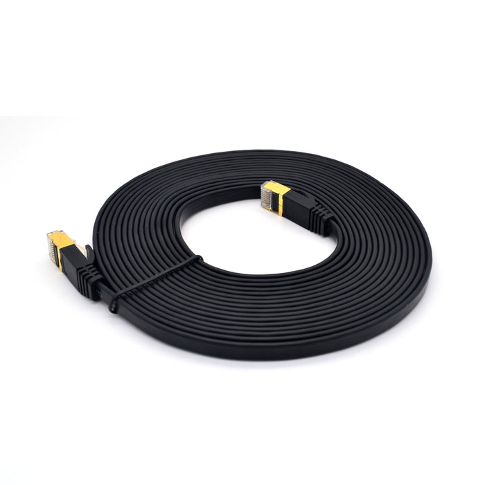 FLAT CAT7 SSTP Patch Cable 28AWG, Stranded