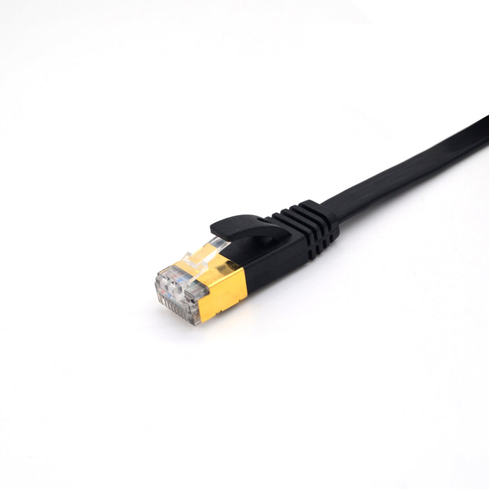 FLAT CAT7 SSTP Patch Cable 28AWG, Stranded