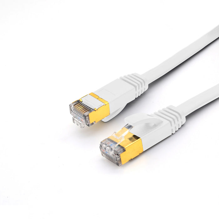 FLAT CAT7 SSTP Patch Cable 28AWG, Stranded