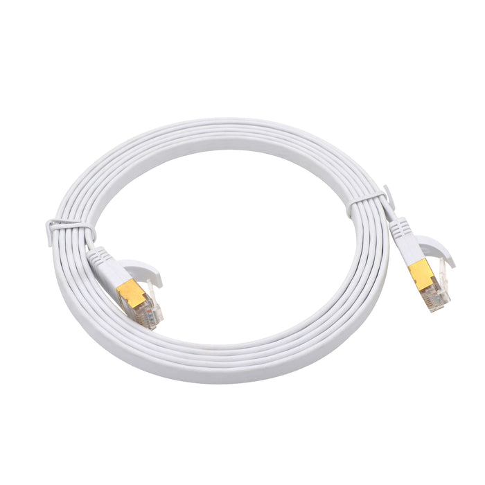 FLAT CAT7 SSTP Patch Cable 28AWG, Stranded