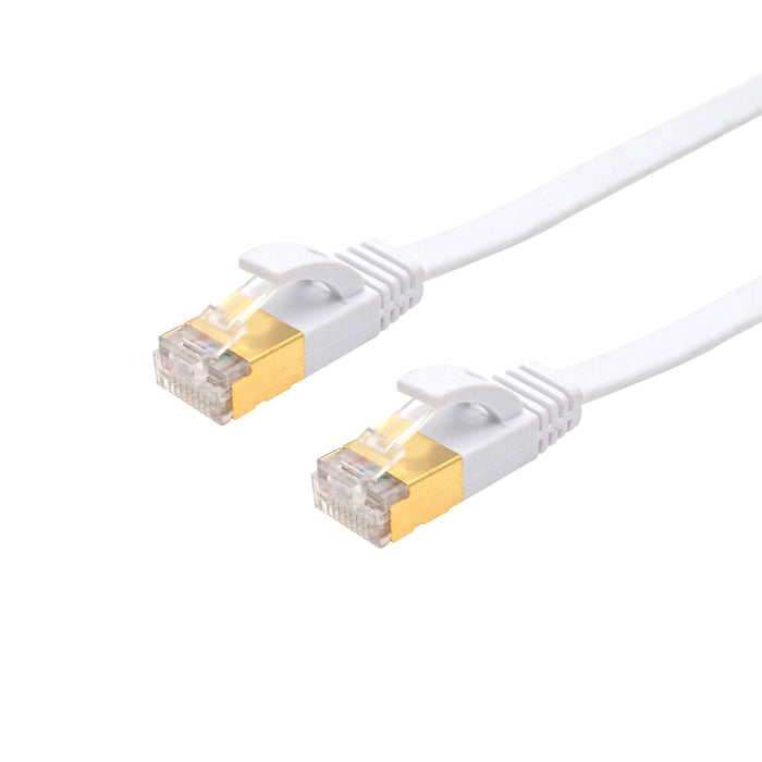 FLAT CAT7 SSTP Patch Cable 28AWG, Stranded