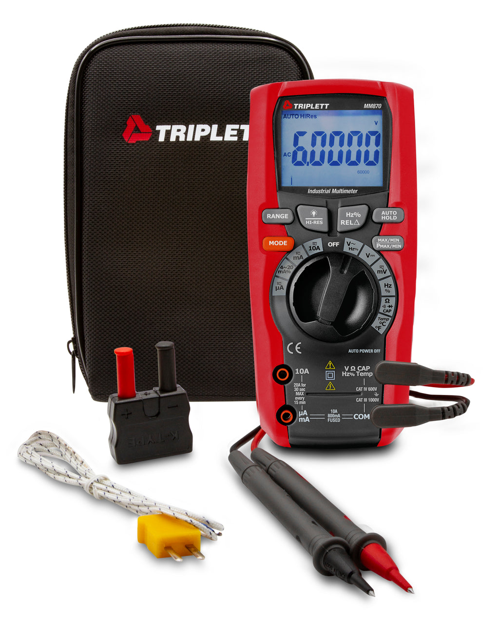 Digital Multimeter DMM | Electrical Multimeters — Triplett Test ...