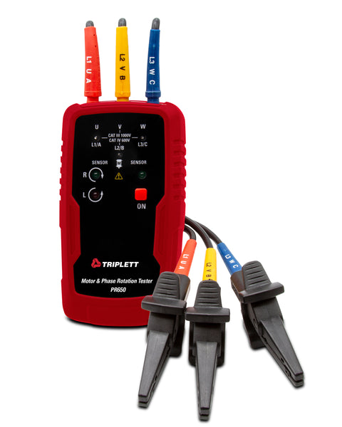 Non-Contact 3 Phase Sequence and Motor Tester - (PR650)