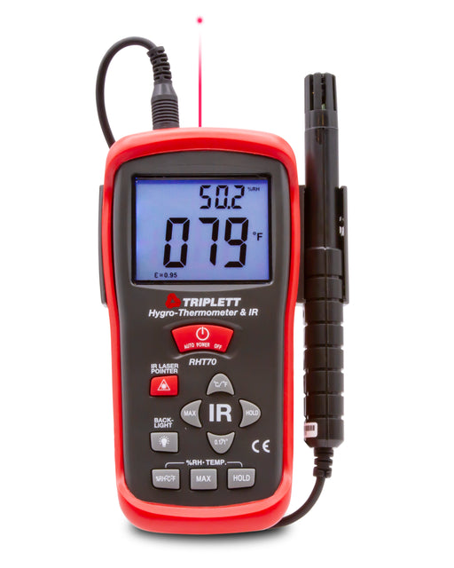 Triplett IRT220 - 12:1 Non-Contact Infrared Laser Thermometer