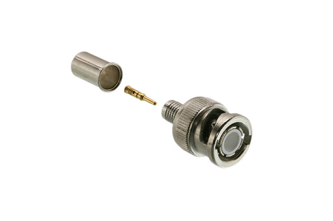 Triplett 50 Ohm Male BNC Crimp Crimp Connector 305-1TP