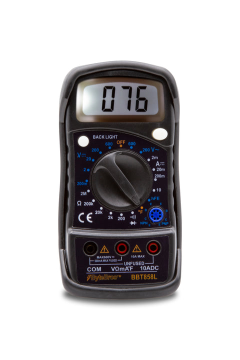 Triplett 3 ½ Digit Pocket Digital Multimeter with Temperature Measurement BBT858L