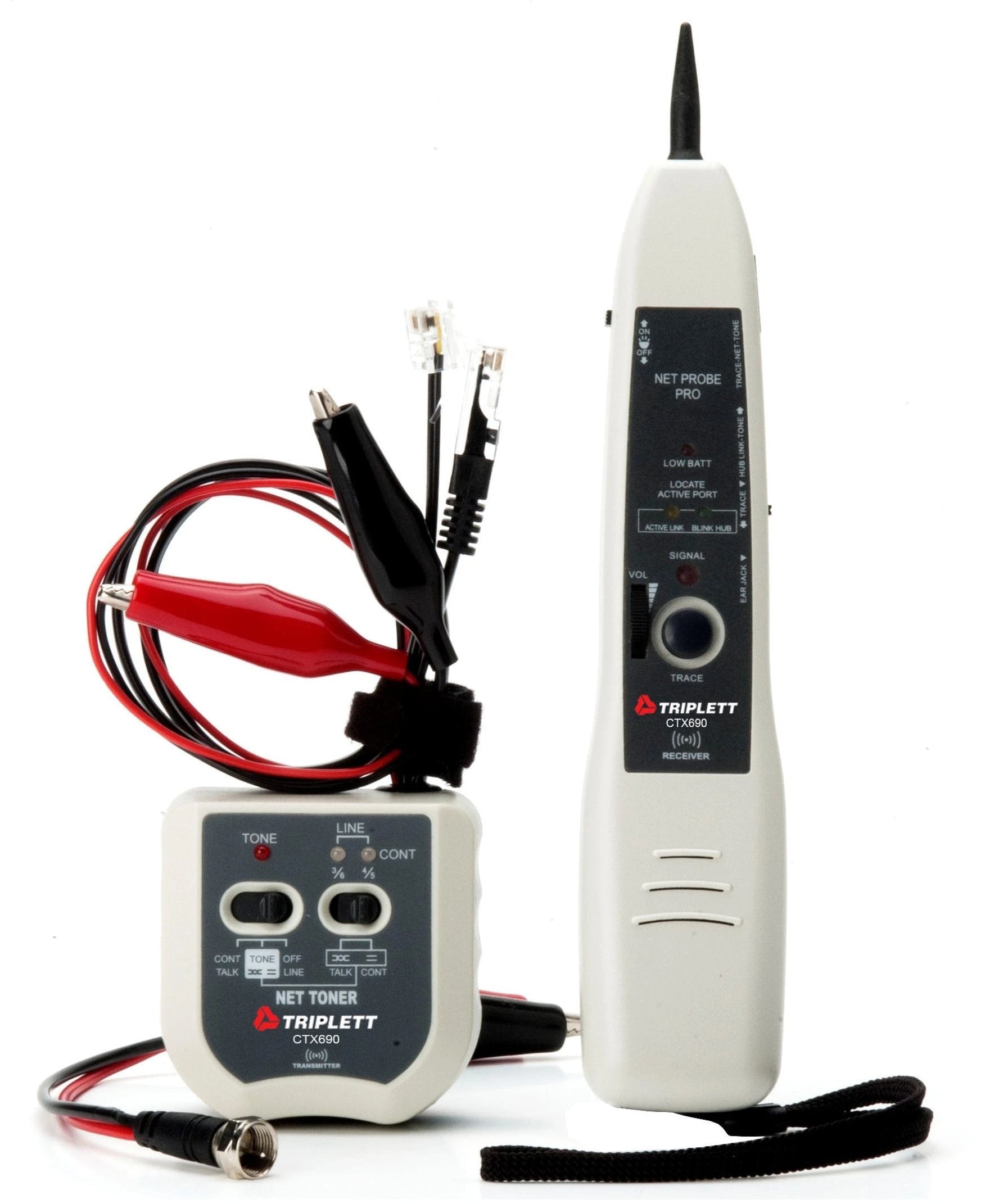 Tone and Probe Kit | Electrical Toner Wire Tracer Tool — Triplett Test ...