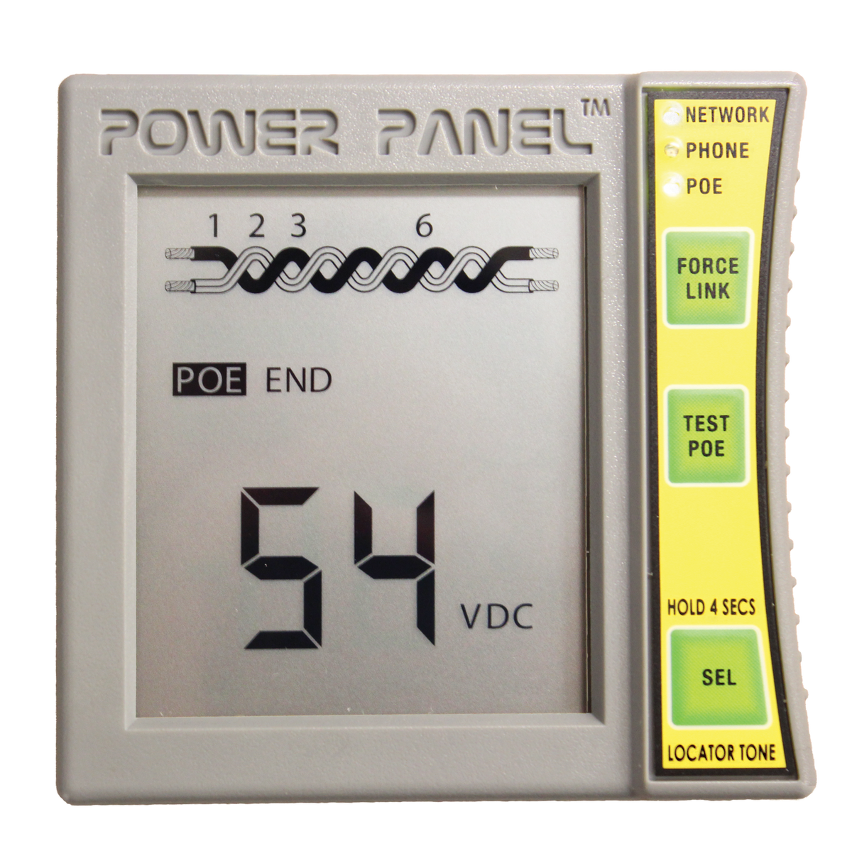 Power Panel CAT 5/6 Digital Volt Meter with Tracer Probe (POE1000ILT) —  Triplett Test Equipment & Tools