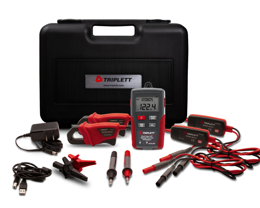 Voltage and Current Data loggers — Triplett Test Equipment & Tools