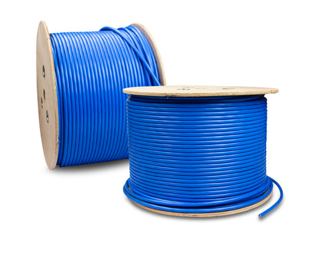 Triplett CAT6 UTP 23AWG Cable 1000' Blue