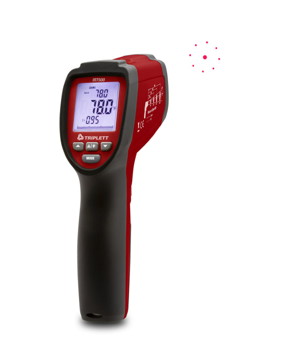 Industrial Infrared thermometer with star burst laser targeting