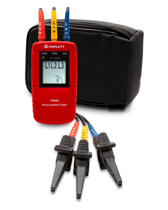 Phase Rotation Tester: Determines Correct Phase Wiring Sequence