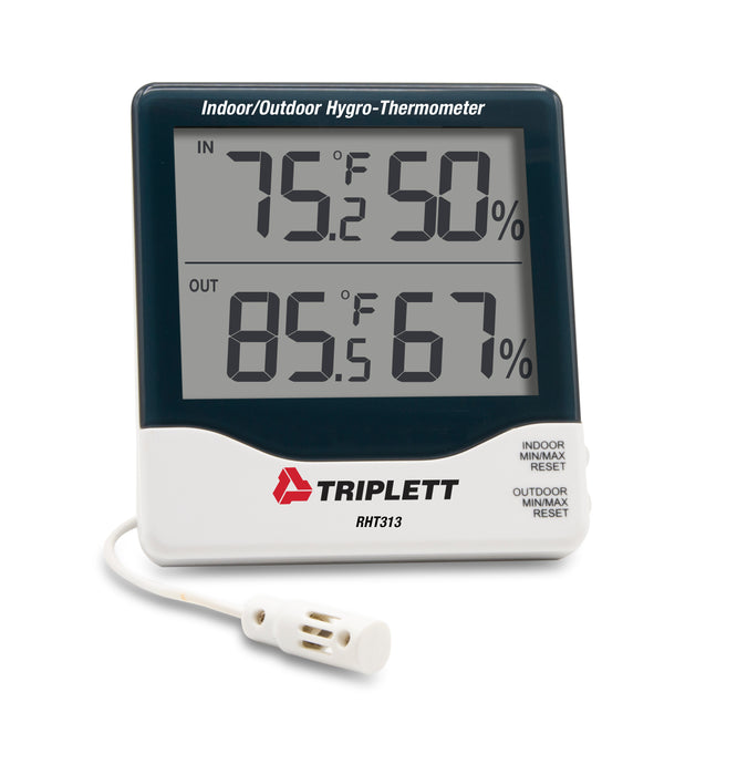 Indoor Outdoor Thermometer 2 in 1 Temperature Humidity Gauge Analog  Hygrometer for Indoor Outdoor. 