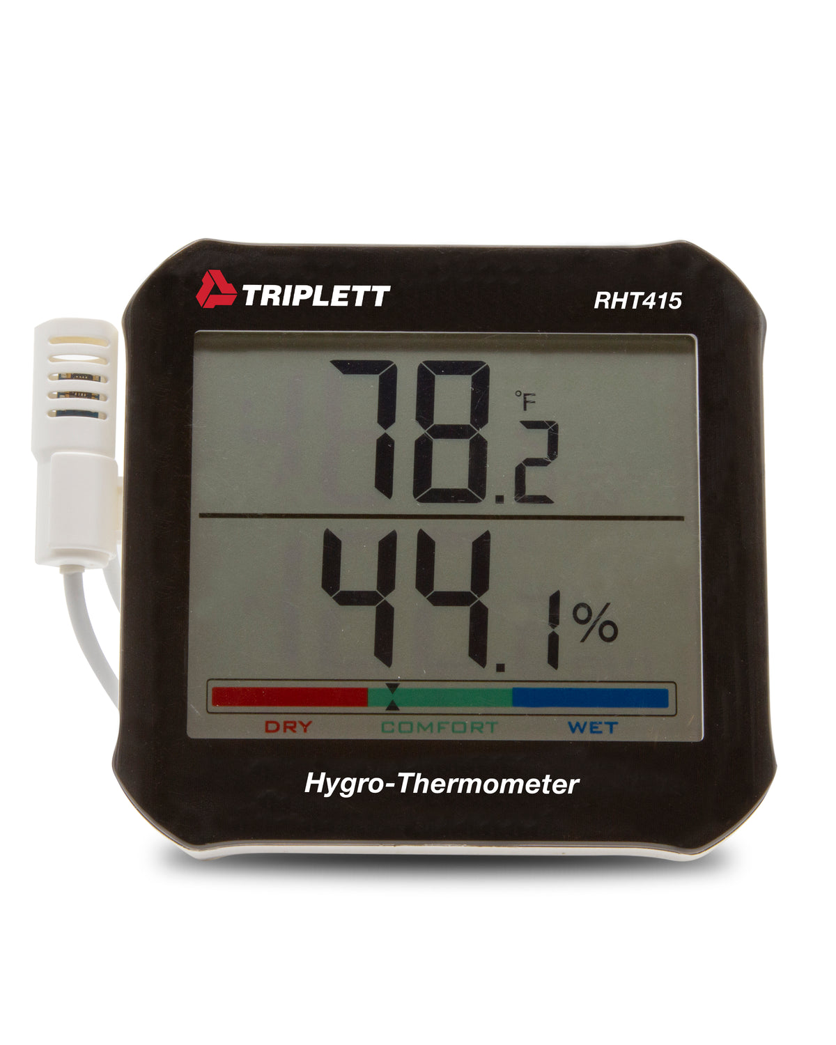 Precision Traceable Thermometer/Clock/Humidity Monitor with Graph